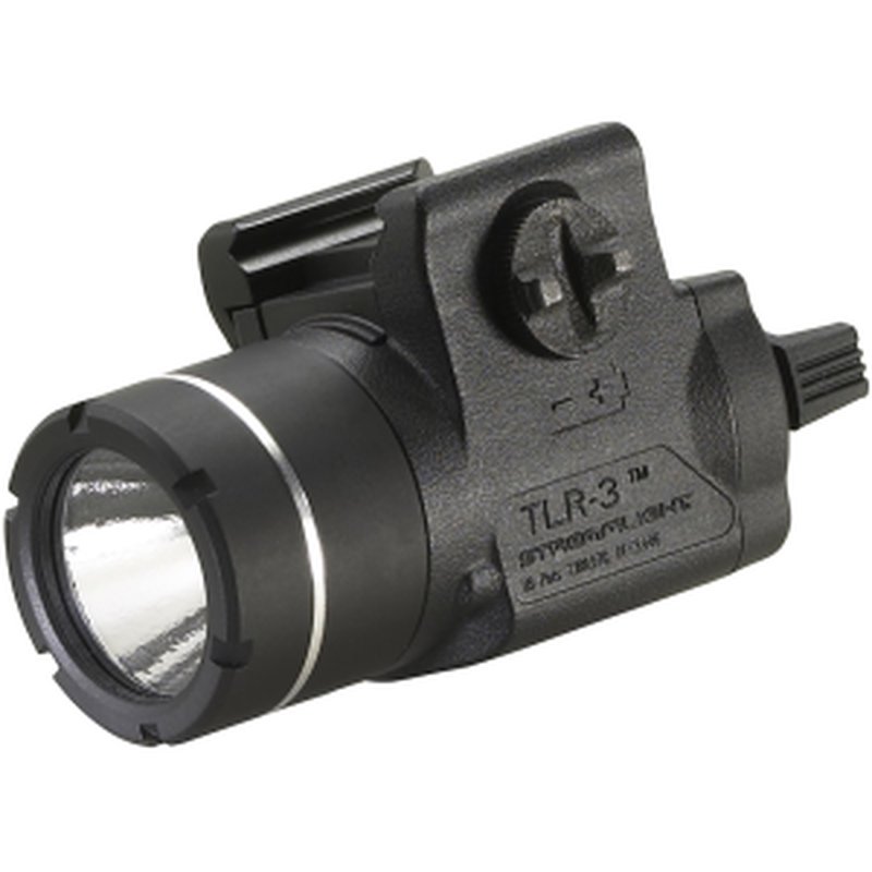 Streamlight TLR-3 69220 Compact Rail-Mounted Tactical Light, LED, Black Polymer