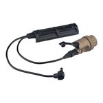 Surefire DS-SR7-D-IT Weapon Light Switch Waterproof Switch Assembly for Scout Light Weapon Lights ATPIAL/DBAL Lasers Tan