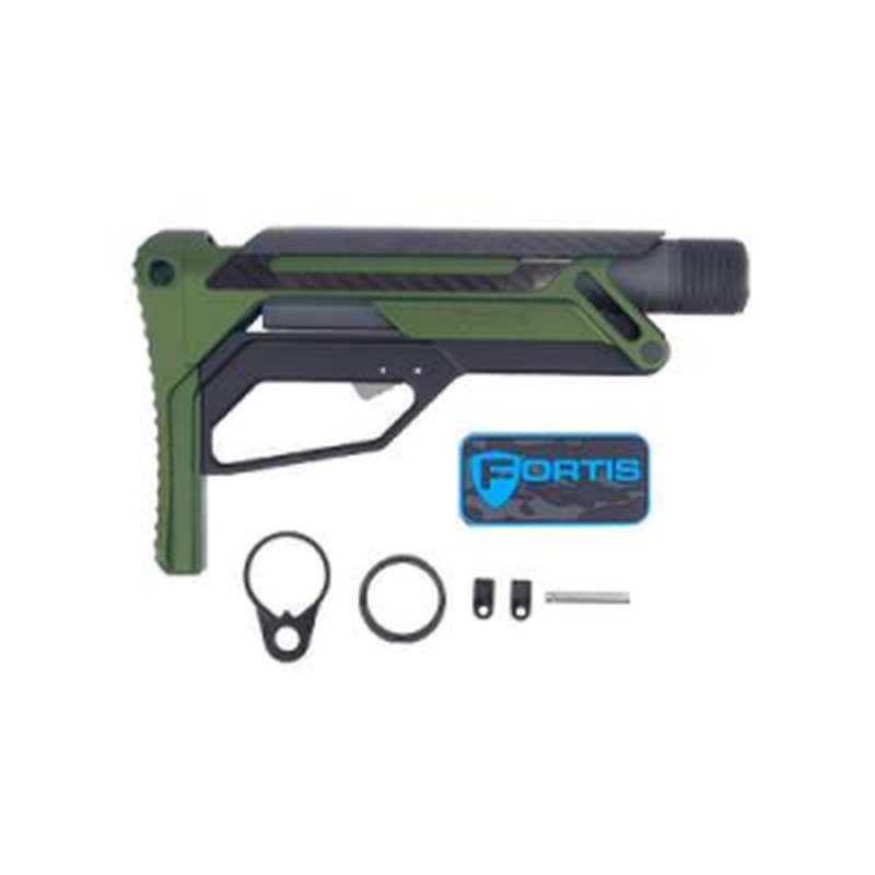 Fortis LA Lever Action Stock with Buffer Tube AR-15 Olive Drab LAS-BNDL-15-ODG