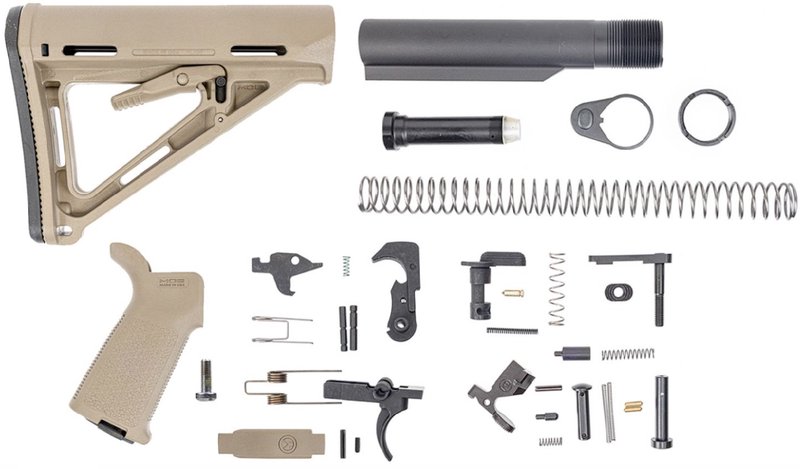 PSA Magpul MOE Lower Build Kit - Flat Dark Earth