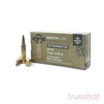 Prvi Partizan (PPU) .223 Rem 75gr HPBT Hollow Point Ammo (HP) - 1000ct