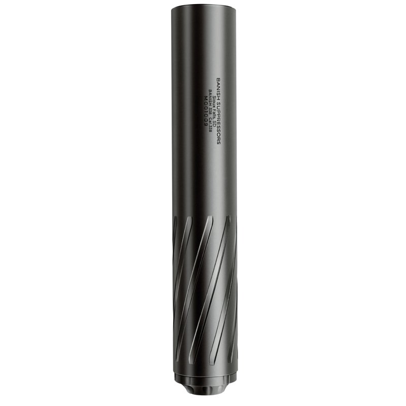 Banish BANISH 338 Suppressor .223-.338 Titanium Direct Thread 33 dB