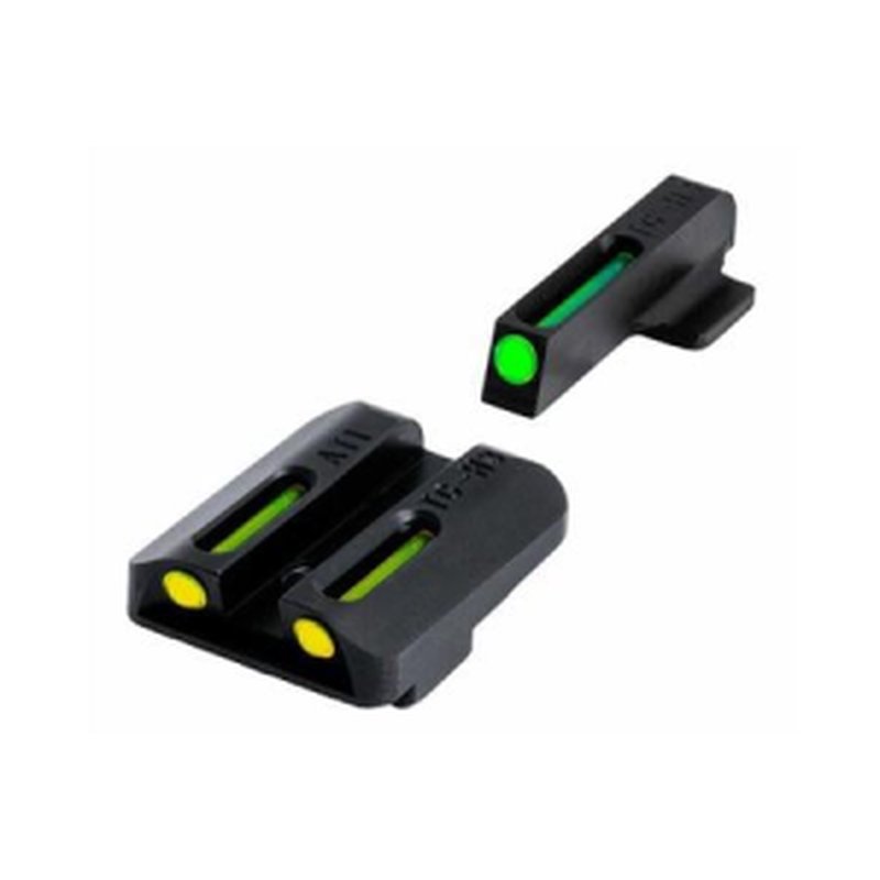 Truglo TFO Day/Night Sight Set for SW MP Pistols with Green Front/Yellow Reaer
