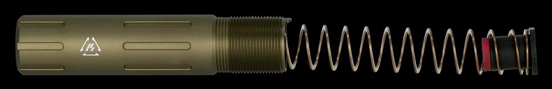 Strike AR Pistol Buffer Tube Slick Receiver Extension 7075-T6 Aluminum FDE ARSPRESLICKFDE