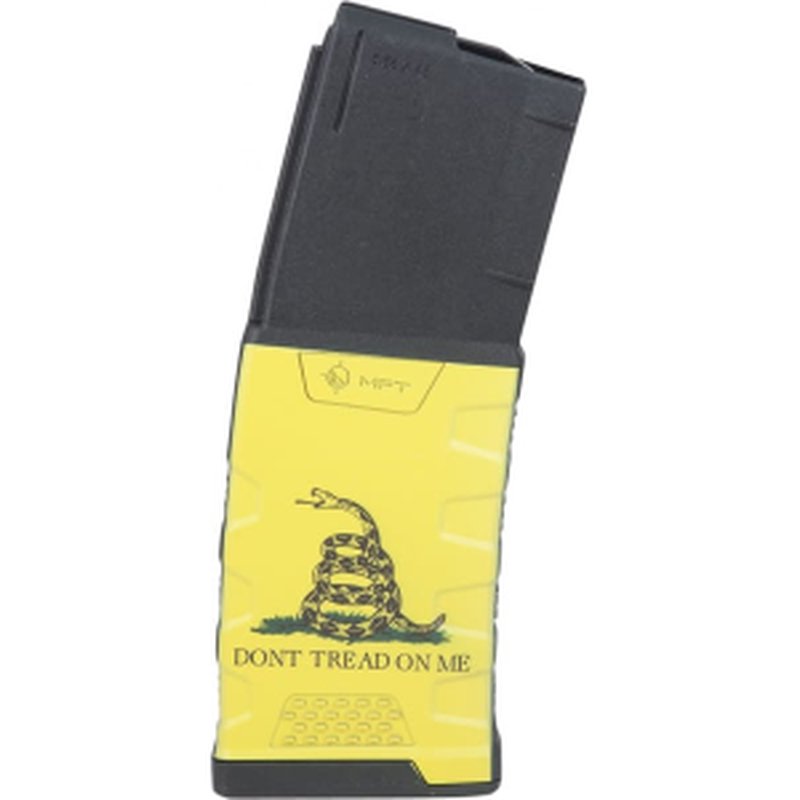 Mission First Tactical Extreme Duty AR-15/M4 30-Round 223/5.56 Magazine (Black, Gadsden Flag)