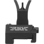 Troy Ind SSIGFBSFMBT00 BattleSight Front Sight Folding Black Black Hardcoat Anodized for M4, M16
