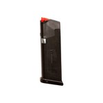 Global Ordnance 9mm 15-Round Glock Platform Magazine Black Polymer/Steel
