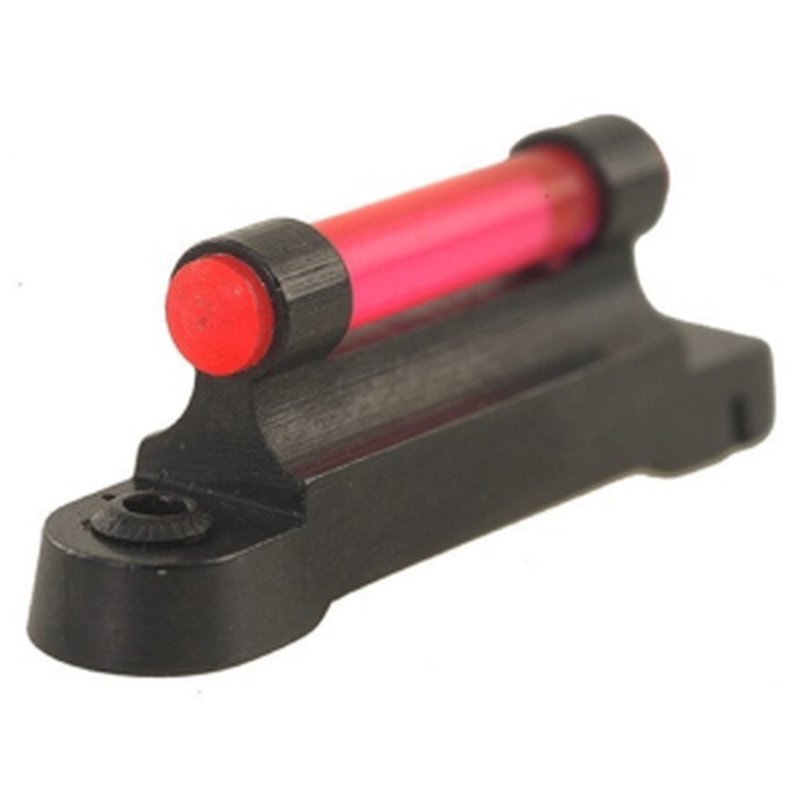 NECG Front Sight Ruger No. 1 & M77 0.330" Height Red Fiber Optic Bead