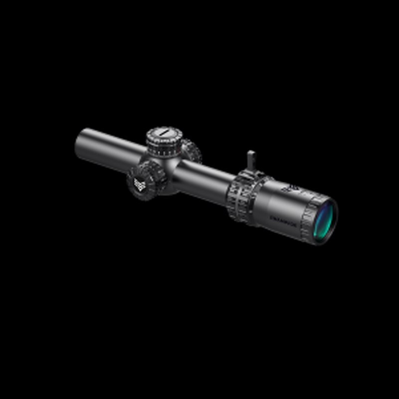 Swampfox Arrowhead LPVO Series Rifle Scope 1-8x24 30mm SFP IR Red MOA Black