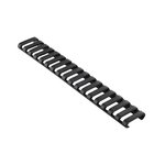 Ergo 18-Slot Low-Profile Picatinny Rail Cover 6", Black