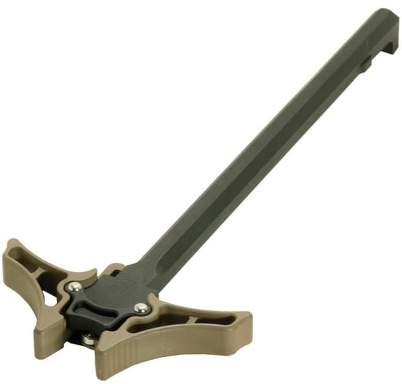 Timber Creek Outdoors Enforcer Ar10 Ambidextrous Charging Handle Billet Aluminum Flat Dark Earth