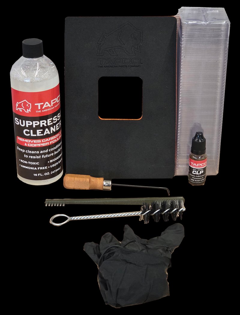 Tapco TAP22121 suppressor cleaning kit for silencer maintenance care