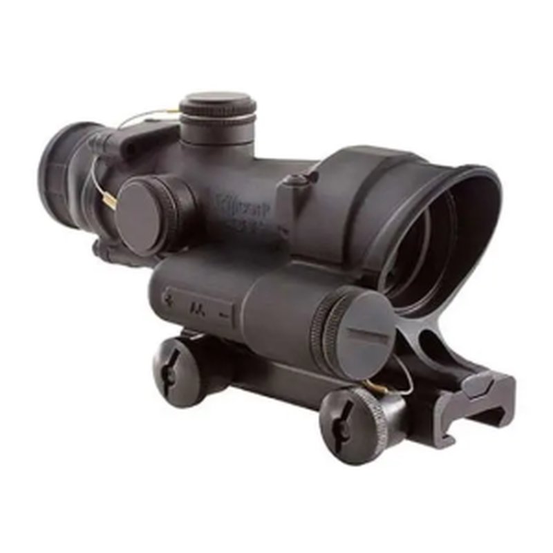 Trijicon ACOG 4x32mm Rifle Scope 36.80 ft @ 100 yd FOV Matte Black Illuminated Green .223