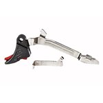 ZEV CFTPROBAR5GBR Pro Trigger Bar Kit with Red Safety Compatible with Glock Gen 5