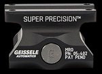 Geissele Automatics Super Precision Trijicon MRO Mount Absolute Co-Witness Black Anodized 05402B