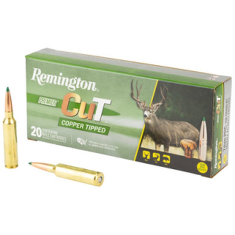 Remington Premier Cut 7mm PRC 160 Grain Copper 20-Round Ammo
