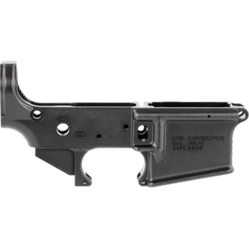 Grey Ghost Precision Cornerstone Forged Stripped Lower 223/5.56 Black