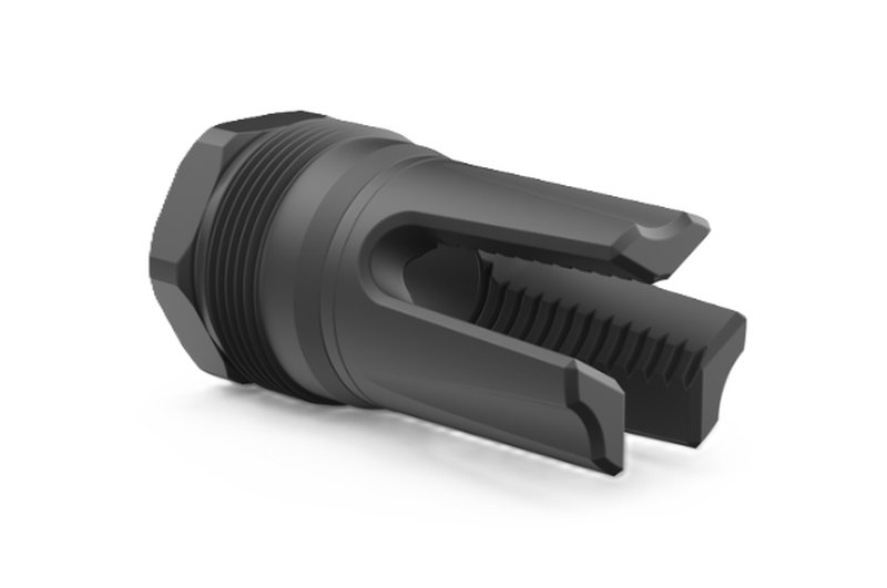 Breek Arms Plan B Scorch 3-Prong Flash Hider 5/8x24, Black
