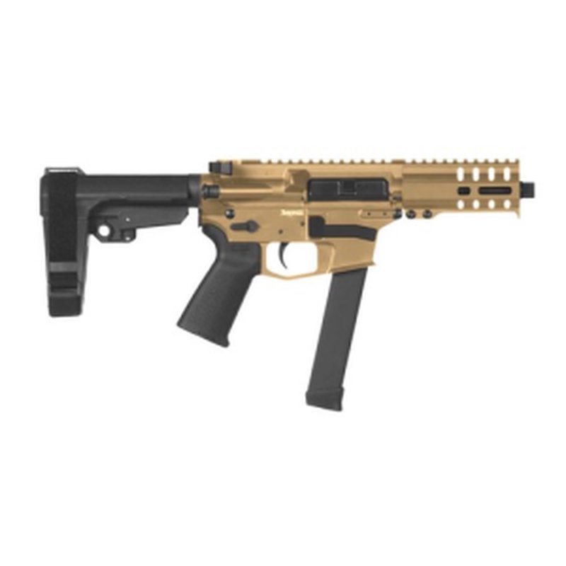CMMG Banshee 300 MkGs 9mm Glock Pistol 5 Inch Burnt Bronze