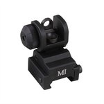 Midwest Industries MCTAR-ERS Flip-Up Adjustable Rear Sight AR-15 Black