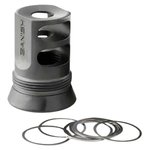 Banish 4581 30-Gold Muzzle Brake 5/8x24 Black