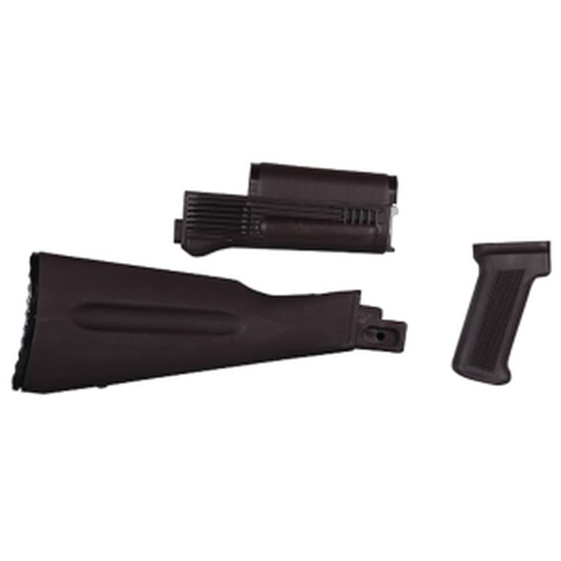 Arsenal Warsaw Pact Length complete stock and handguard set AK-47/AK-74 stamped polymer plum