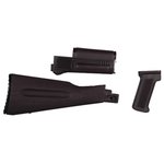 Arsenal Warsaw Pact Length complete stock and handguard set AK-47/AK-74 stamped polymer plum
