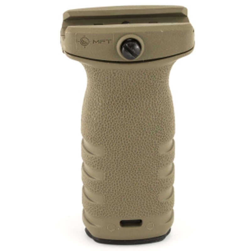Mission First Tactical React Short Vertical Grip Picatinny Mounted Scorched Dark Earth RSG-SDE