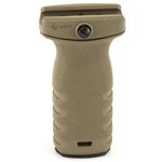 Mission First Tactical React Short Vertical Grip Picatinny Mounted Scorched Dark Earth RSG-SDE