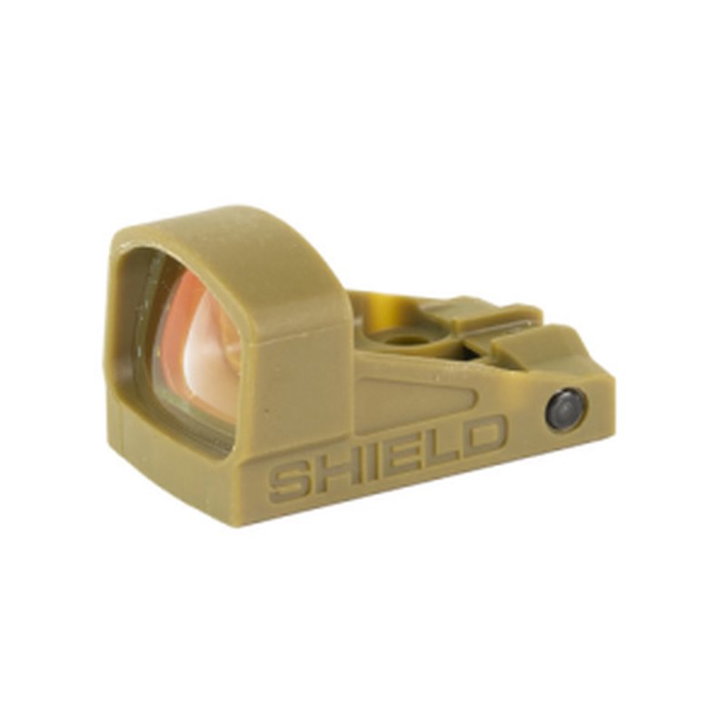 Shield Sights SMSc Glass Edition Red-Dot Sight 4 MOA Dot - Precision - SMSC-4MOA-GLASS-FDE
