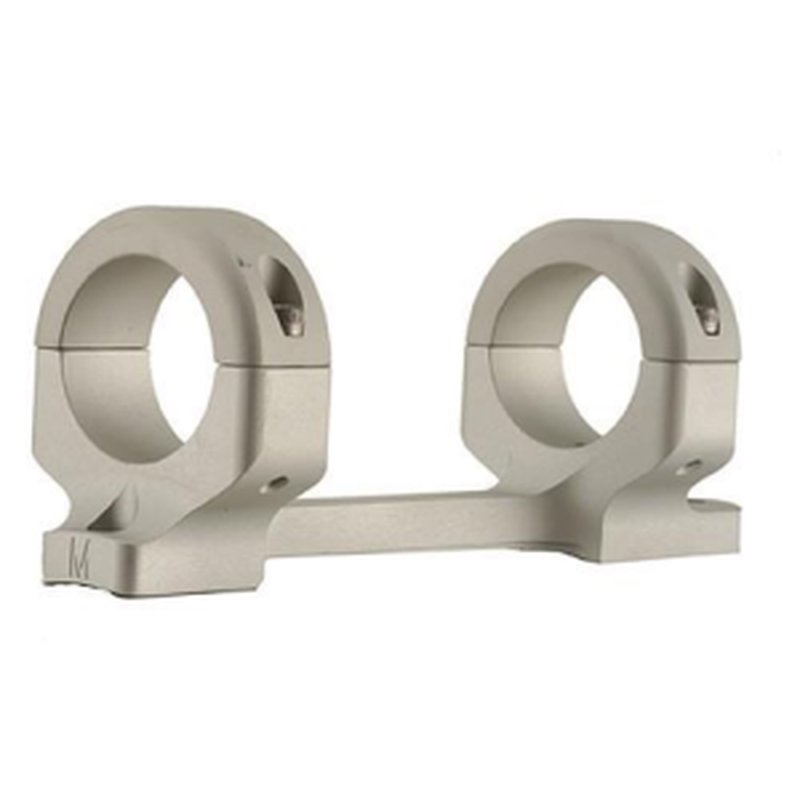 DNZ Game Reaper 1-Piece Scope Mount - Browning A-Bolt Long Action 1in Low Silver