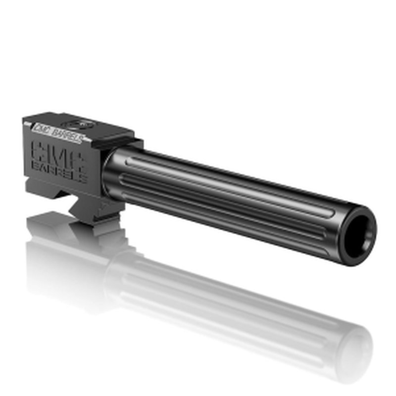 CMC Triggers Match Precision Barrel for Glock 17 Non-Threaded Black