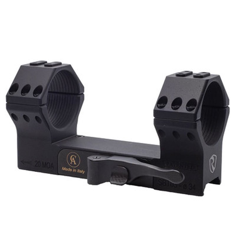 Riton Optics 34mm 0MOA Picatinny QD Scope Mount XRC34QD23