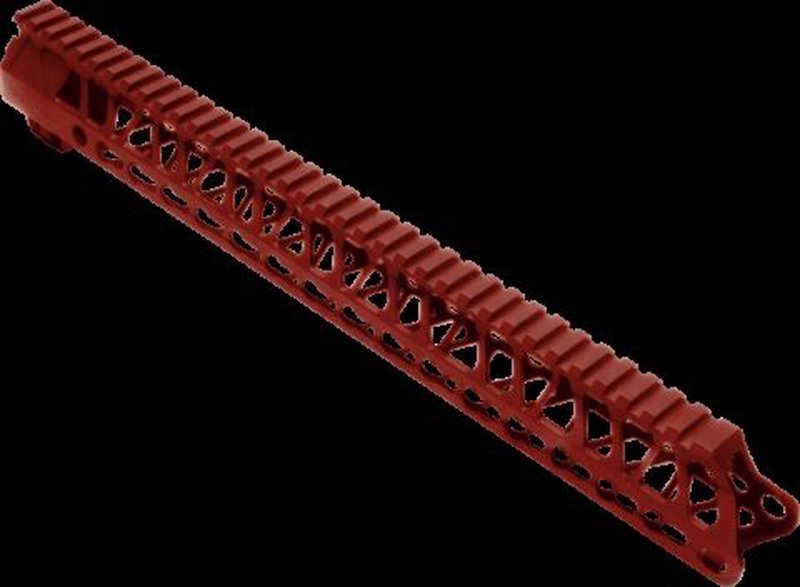 Timber Creek Enforcer AR15 M-Lok Hand Guard 15 inch RED