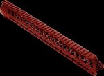 Timber Creek Enforcer AR15 M-Lok Hand Guard 15 inch RED
