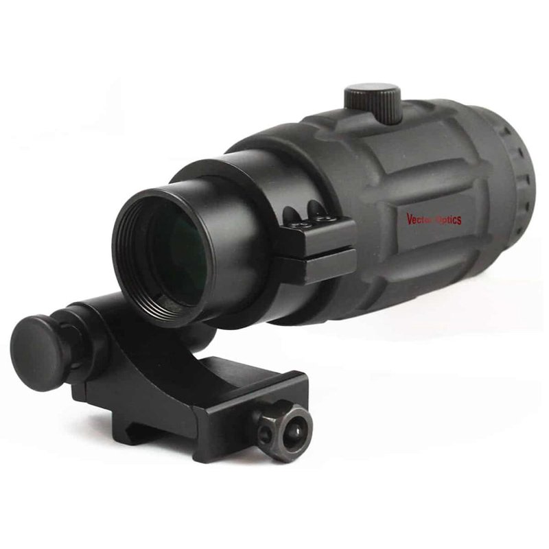 Vector Optics SCMF-10 3x Magnifier Flip Side Quick Release Mount AR-15