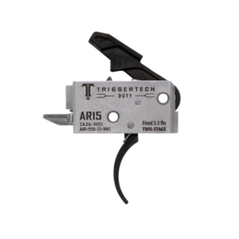 TriggerTech AR-15 Duty Trigger Two-Stage Traditional Curved