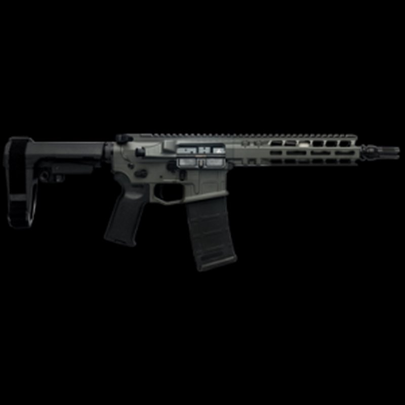 Radian Weapons Model 1 .300 AAC Blackout 9\" AR Pistol, Gray - R0053