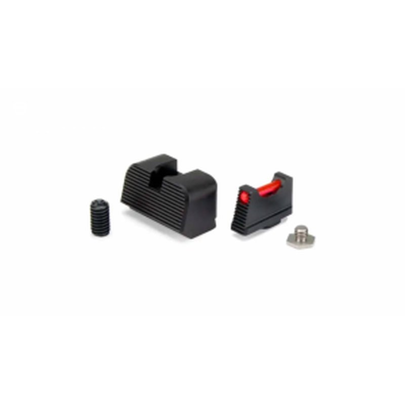 Zaffiri Precision Suppressor-Height HD Sight Set Glock Fiber Optic Front
