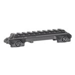 Reptilia RMU Picatinny Riser Mount 0.625 in Height 9-Slot 7075-T6 Hard Anodized