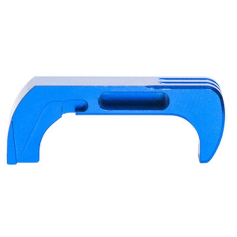 Cross Armory CRG5MCBL Extended Mag Catch Glock Gen 4-5 Blue Anodized
