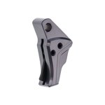 Tyrant CNC I.T.T.S Grey/Black Aluminum Trigger for Glock Gen5 G19 G17 G23