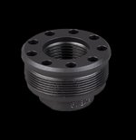 SilencerCo Alpha Direct Thread Mount M18x1 Matte Black