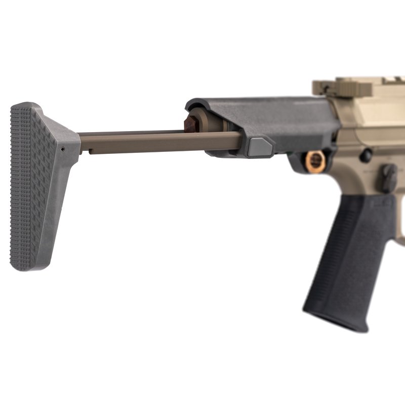 Q Honey Badger Stock Assembly Gray Replacement