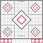 BIRCHWOOD CASEY Shoot-N-C 12" White/Black Sight-In - 5 Targets