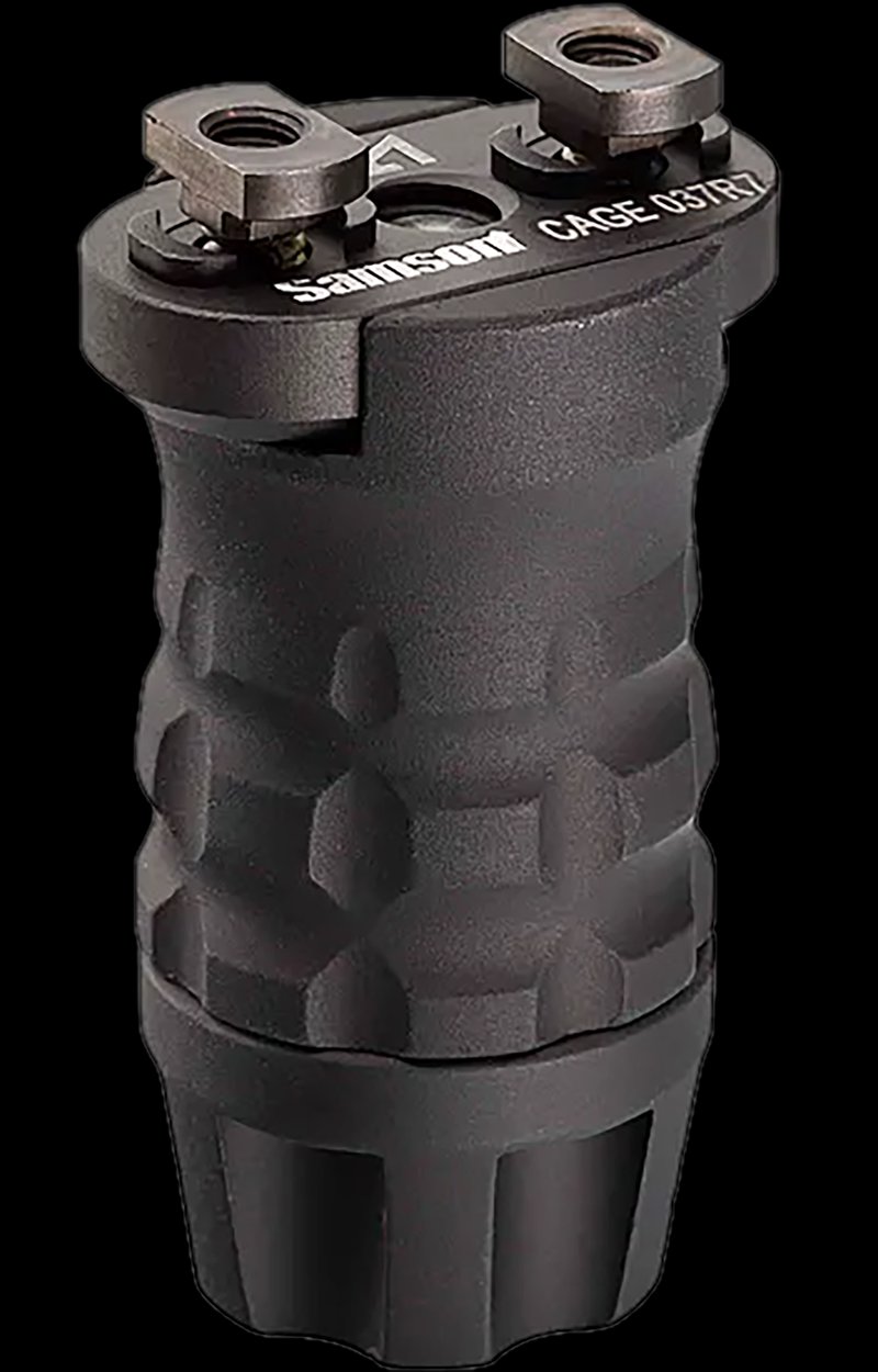 Samson Black Anodized M-LOK Short Grenade Vertical Grip for AR-15