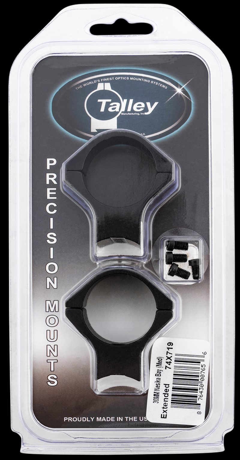 Talley Savage Scope Mount Ring Combo 30mm Medium Extended 0 MOA
