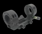 Kensight Alpha Rifle Scope Mount 30mm Diameter Black