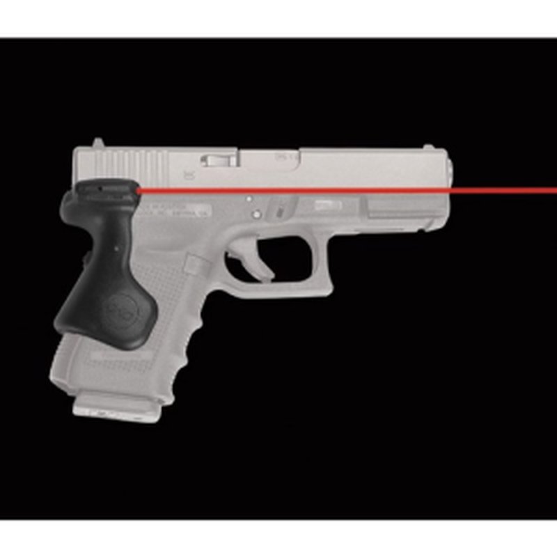 Crimson Trace LG-639 Lasergrips Rear-Activated Red Laser for Glock Compact