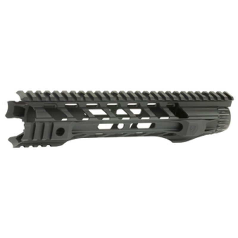 FORTIS MFG Night Rail Free Float Handguard 10" MLok AR-15 Blk